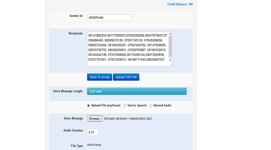 Joomla SMS extension